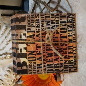 Beer pub coasters man cave by, thirstystone